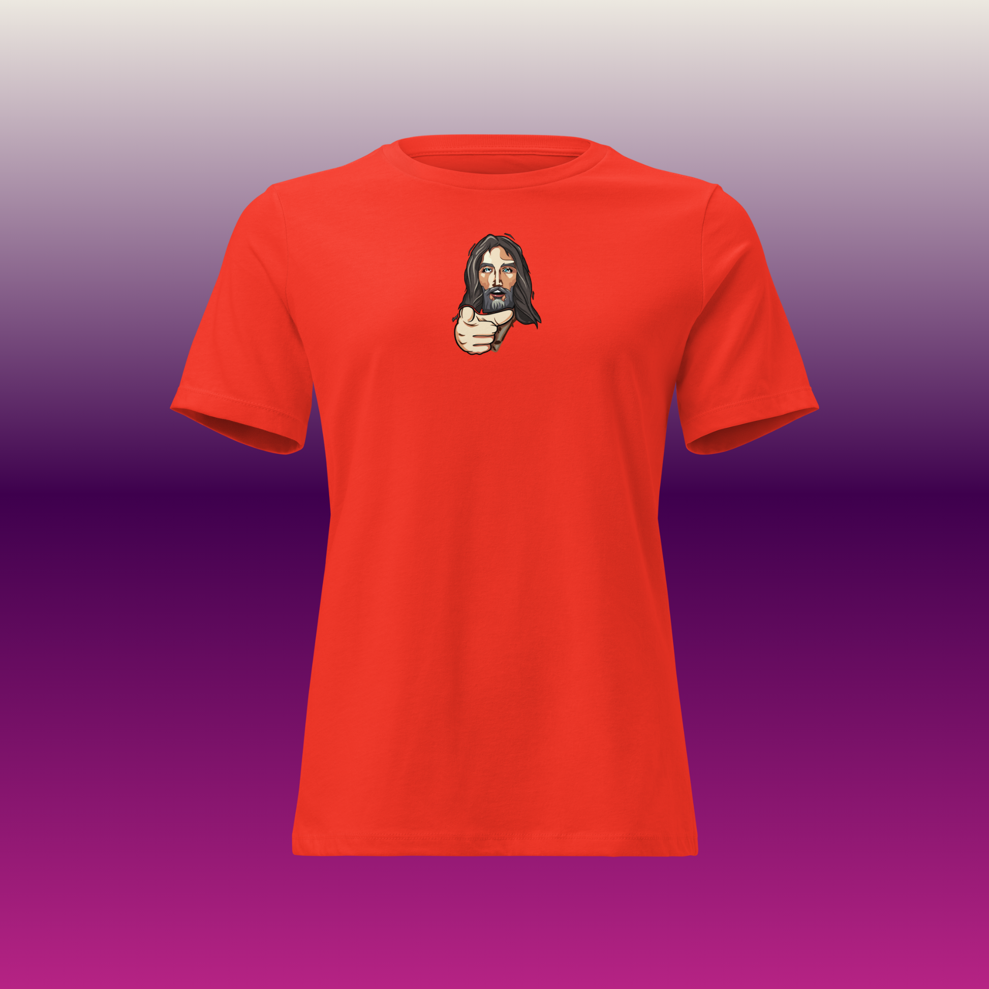 Women's Hey, You Mini Logo Tee