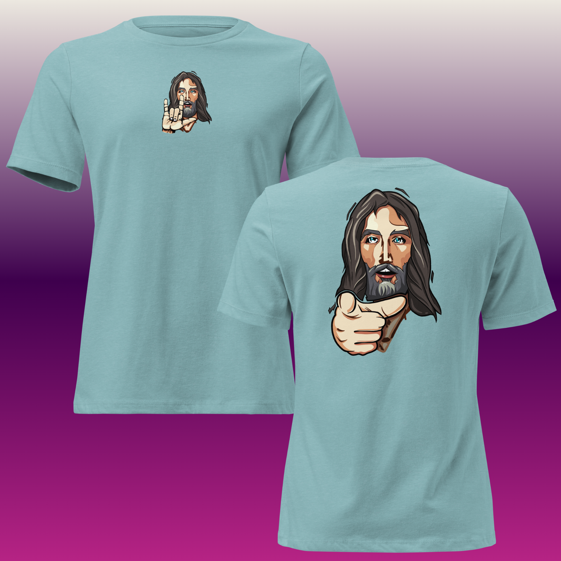 Women's Jesus Loves, YOU Tee