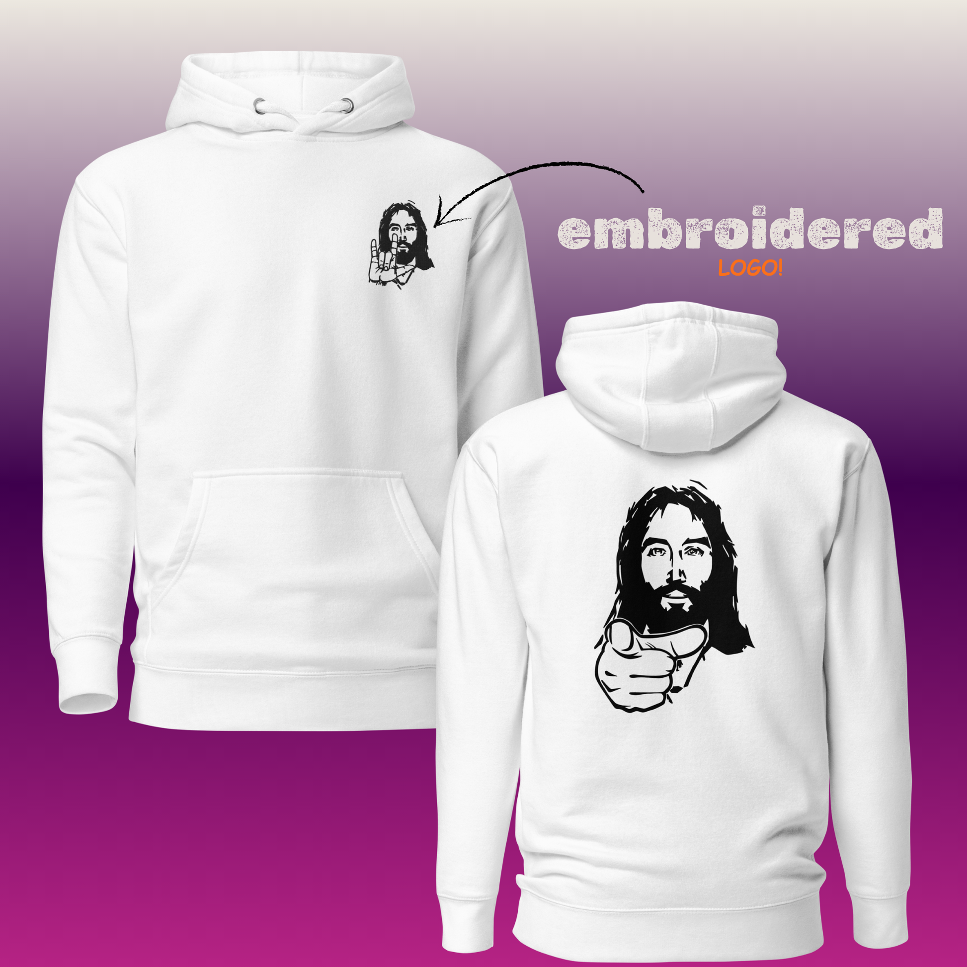 Jesus Loves, YOU Hoodie