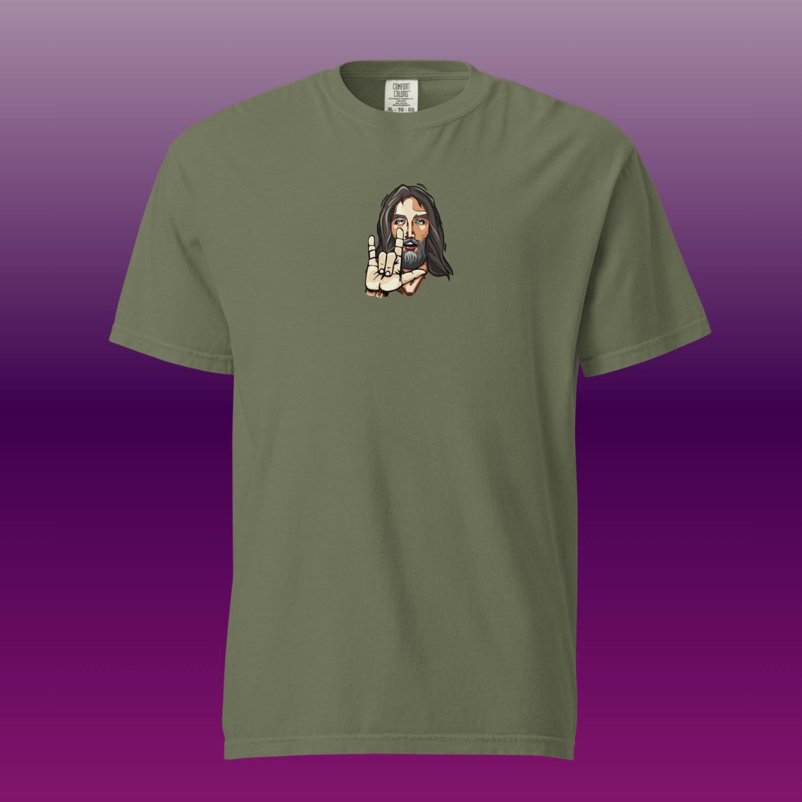 Jesus Loves Mini Logo Tee